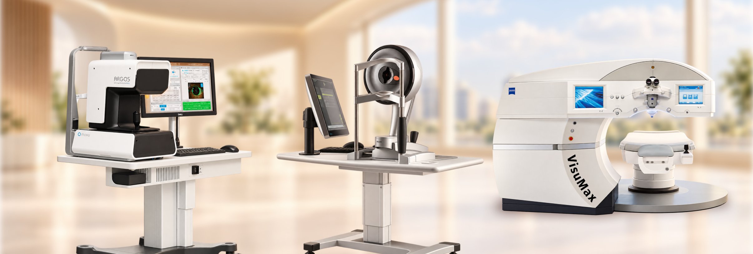 Argos, SightMap, Visumax 500 장비